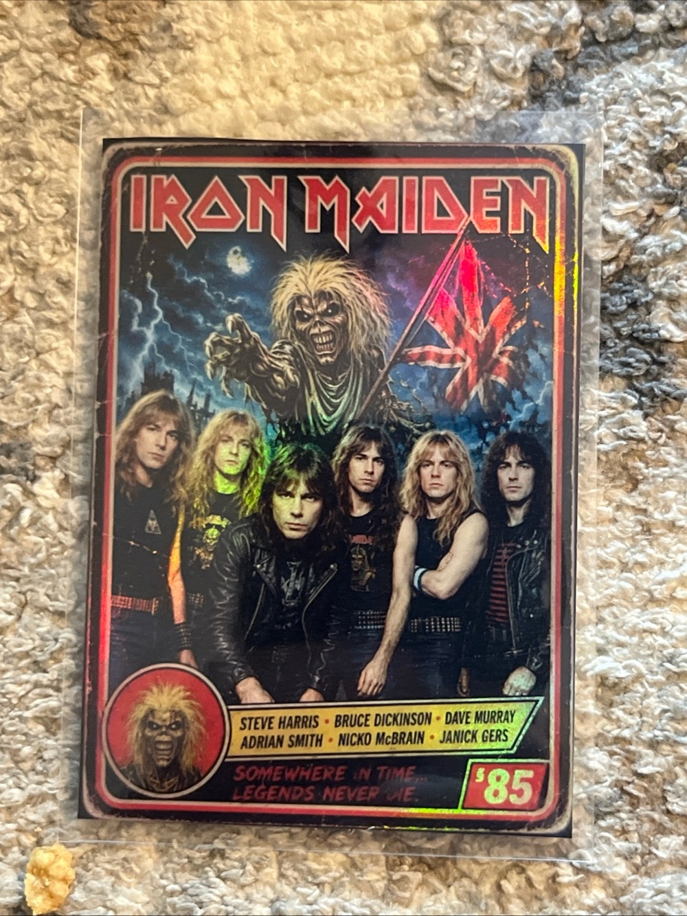 Iron Maiden Custom Art Card